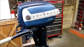 Evinrude 7.5 HP 1958 Model 7524, 7525