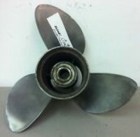 389948 Evinrude Johnson Stainless Steel Propeller  13-3/8 x 17