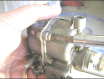 Join Top and Bottom Half of Carburetor Body