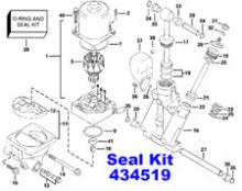 434519 Johnson Evinrude OMC Trim & Tilt O-Ring & Seal Rebuild Kit